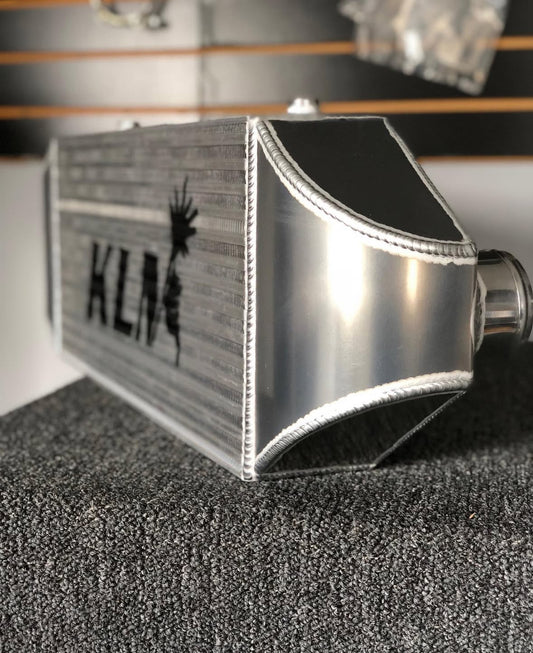 KLM INTERCOOLER 600-800 HP INTERCOOLER (DRIVER BACKDOOR) 3 IN/OUT 28X11"X3.5"
