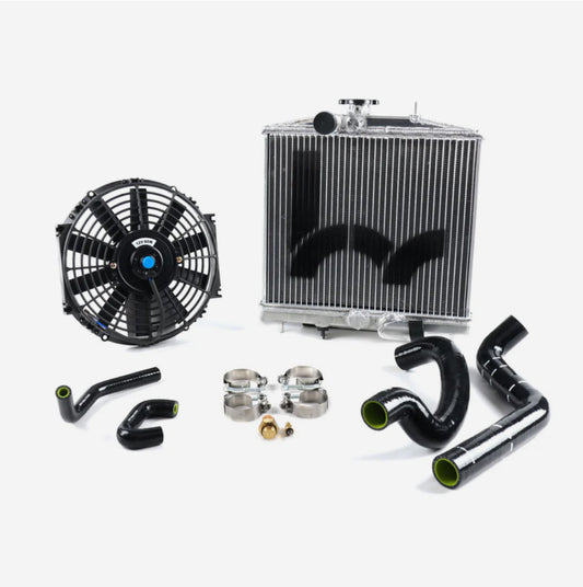 Hybrid Racing K-Swap Cooling Package Half-Size Rad (EG & Del Sol K20A/A2/A3/Z1)