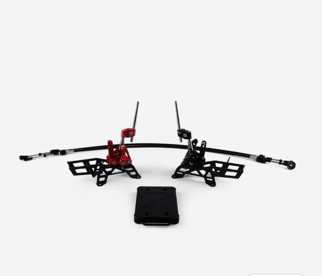 Hybrid Racing K-Swap Race Shifter & Cable Combo (K20A/A2/A3/Z1 Trans)