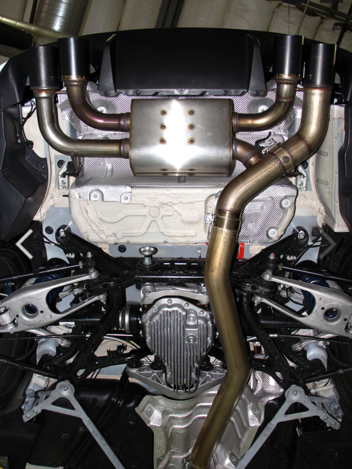 DINAN FREE FLOW AXLE-BACK EXHAUST - 2016-2018 BMW M2