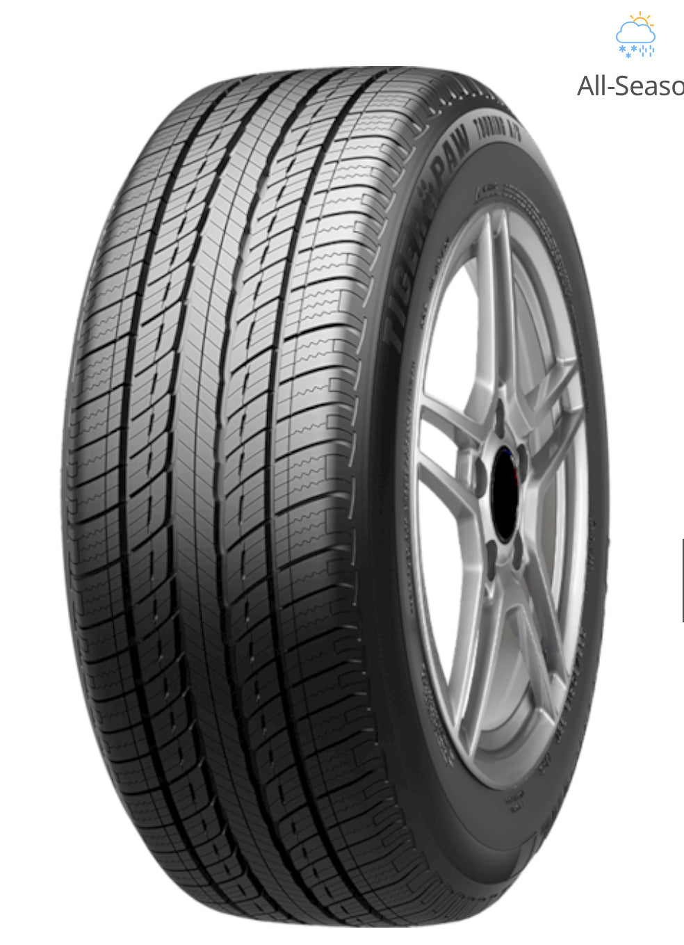235/55R19 Uniroyal TIGER PAW TOURING A/S