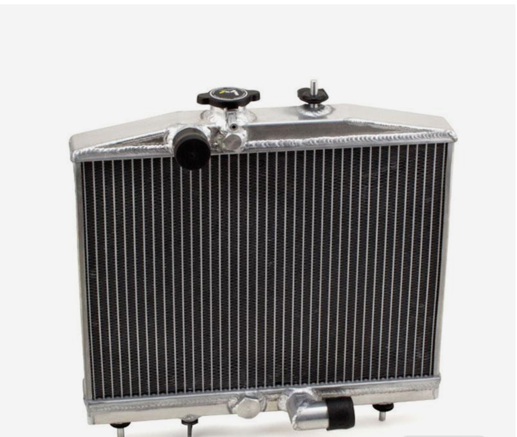Hybrid Racing K-Swap Halfsize Radiator (92-95 Civic & 93-97 Delsol w/ K-Swap)